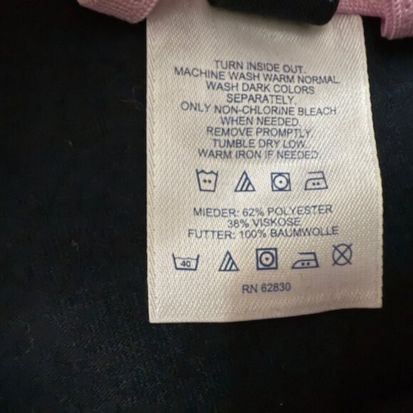 Lands' End School Uniform Side Pleat Skort Plaid Hunter/Classic Navy Size 6 - Picture 5 of 6